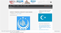 Desktop Screenshot of eastturkistaninfo.com