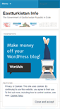 Mobile Screenshot of eastturkistaninfo.com